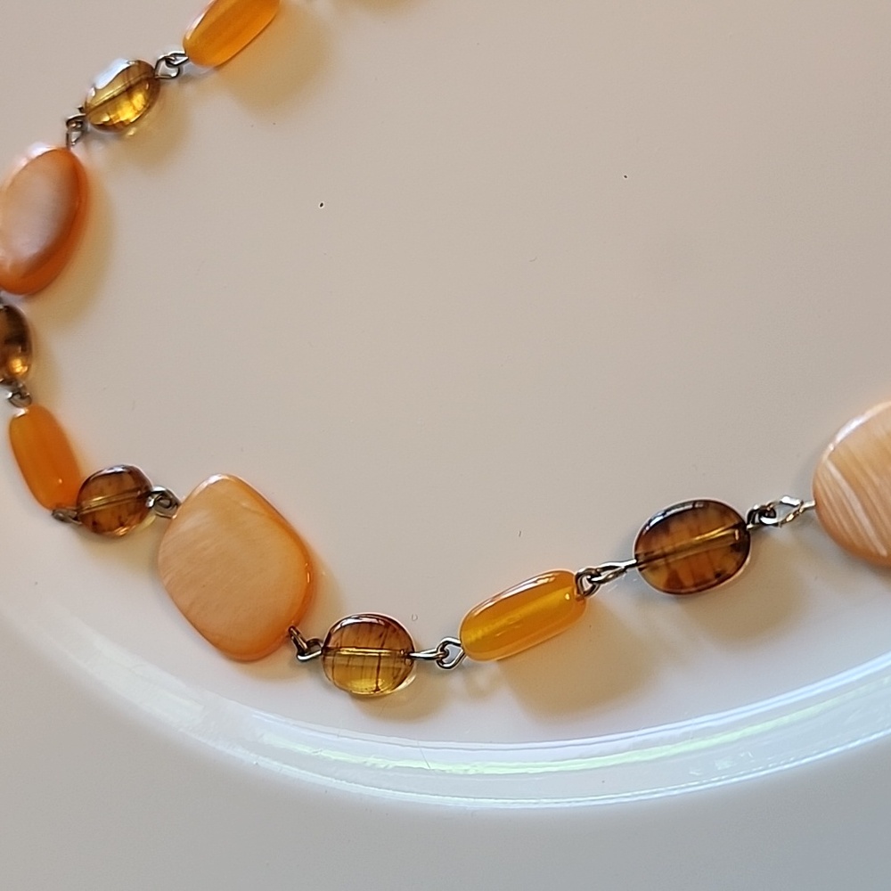 Beaded Sparkle Necklace  26 inches - Picture 2 of 3